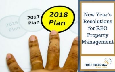 New Year’s Resolutions for REO Property Management